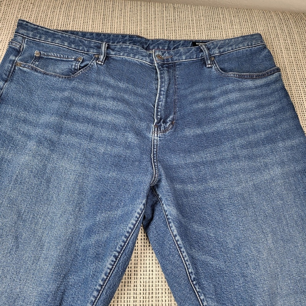 Bonobos Jeans Mens 42x34 Blue Medium Wash Straight Regular Fit Denim Pants
